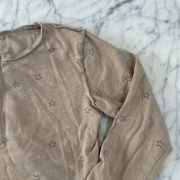 Rylee + Cru Star Henley Sz 4/5Y Neutral - Picture 3 of 7